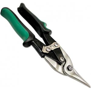 Ножницы по металлу 250 мм с обрезиненными двухкомпонентными ручками левые SANTOOL 031201-001-250