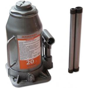 Домкрат 20т гидравлический бутылочный высота подъема 242-452 мм SANTOOL 110101-020