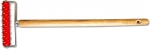 Валик для гипсокартона игольчатый с деревянной ручкой 150х500 мм SANTOOL 010218-001